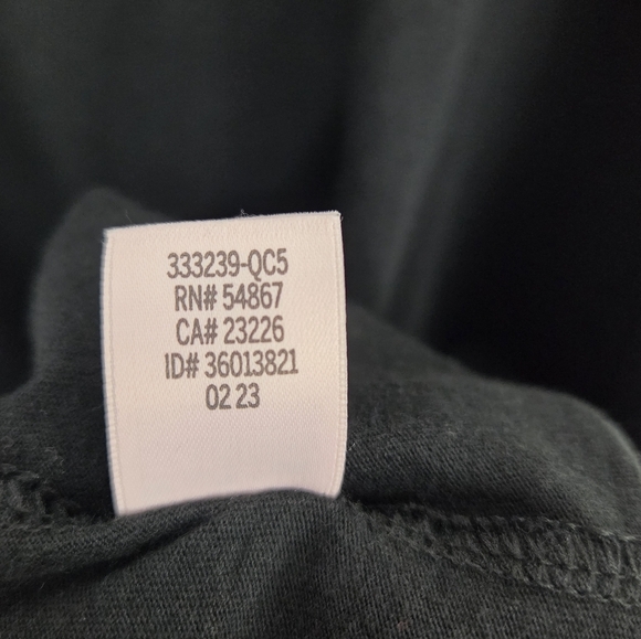 Victoria's Secret Black Racer-Back Cotton Tank Dress XL Style 333239-QC5 - Picture 6 of 8